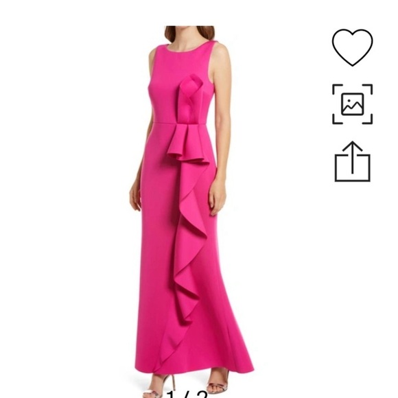 Eliza J Pink Sheath Cocktail Dress - Picture 8 of 13